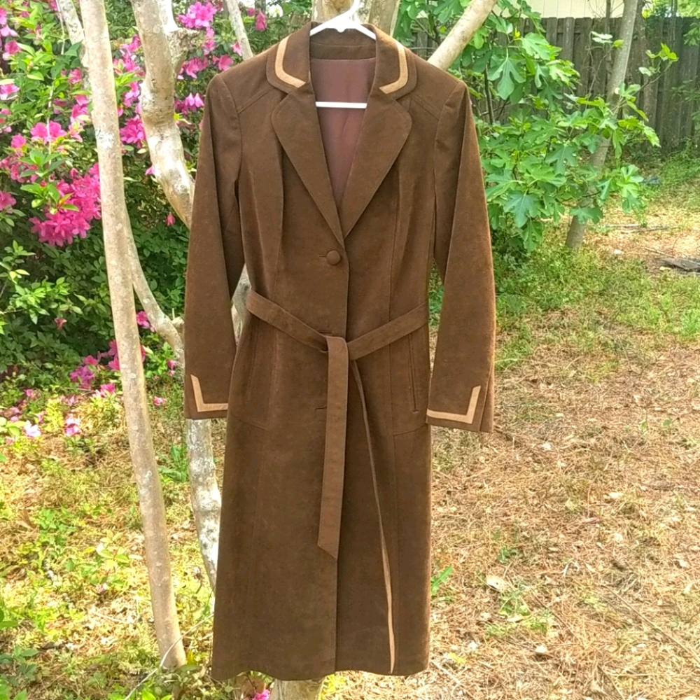 Vintage suede jacket by British textile xs/s